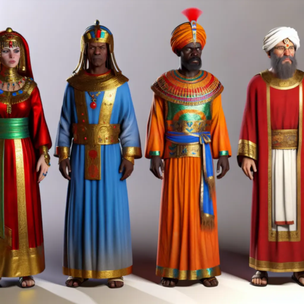 Portrety przywódców w Civilization VI reprezentujące różne cywilizacje